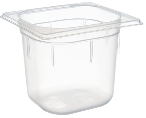APS GN 1/6 - Contenitore in Polipropilene, 2,2 l, 17,6 x 16,2 cm, Altezza: 15,0 cm