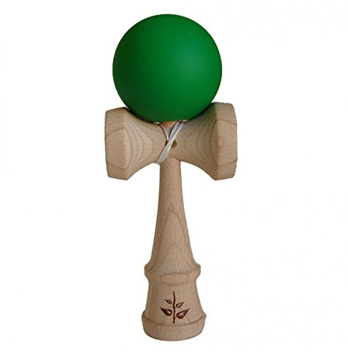 Green Rubberized Kendama