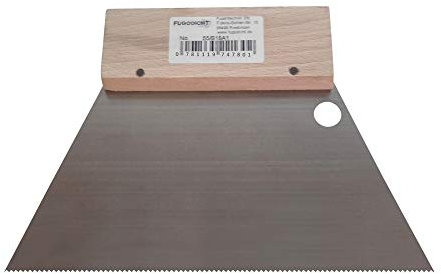 Fugodicht Leim Klebstoff Zahnspachtel Bodenleger Normalstahl A1 0.6x1.4mm gezahnt 180mm