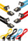 POPPSTAR 4x cavo dati SSD HDD Sata 3 (0,5 m, spina diritta a 90° angolata) (fino a 6 Gbps), cavo sata per dischi rigidi, scheda madre, modding case PC, nero, giallo, rosso, blu