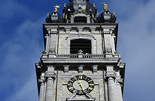 hansepuzzle 63627 - Turm Puzzle 500 Teile | Gebäude Puzzle mit hochwertiger Puzzle Aufbewahrung: Kartonbox und wiederverschließbarem Beutel | Puzzle-Maße: 46 x 30 cm