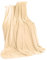 CelinaTex Flauschige Kuscheldecke 150 x 200 cm beige Decke Sofa Wohndecke weich Soft Mikrofaser Fleece Oeko-TEX TV-Decke
