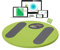 MFT Fit Disc 2.0 – Digitales Balance Board mit Bewegungssensor, per Bluetooth mit dem Smartphone/Tablet verbinden inkl.App aus Holz, Gleichgewichtstraining, Spiel und Spaß