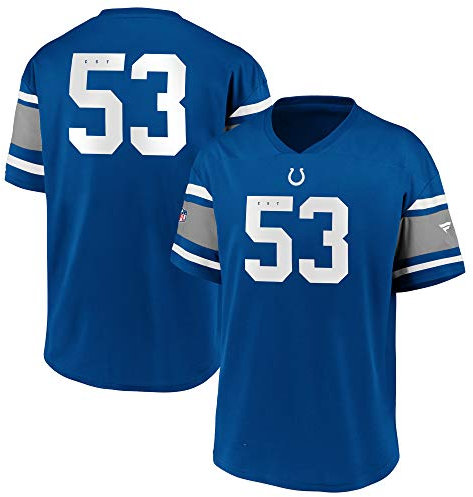 Fanatics NFL Indianapolis Colts Trikot Shirt Iconic Franchise Poly Mesh Supporters Jersey (XXL)