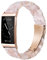 Wongeto Resin-Bänder, kompatibel mit Fitbit Charge 4/Charge 3 und Charge 3 SE-Band, Ersatz-Handgelenk-Zubehör, roségoldene Schnalle, Fitness-Bänder, Armbänder für Damen und Herren (Pink)