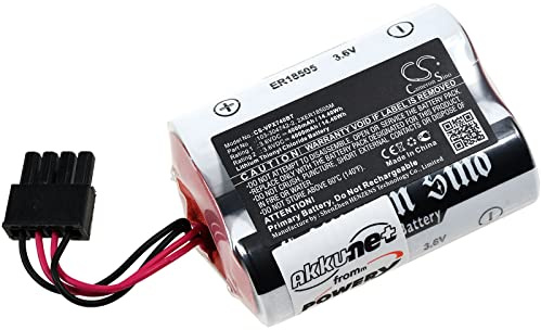 Lithiumbatterie-Pack kompatibel mit Visonic Typ 2XER18505M, Lithium-Thionylchlorid, 3,6V