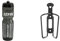 Zefal Magnum Bottle, Black, 975ml & Aluplast 124 Bottle Cage, Black, Universal
