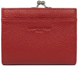 Porte-Monnaie - Foulonné PM, Carmin, Taille Unique, Carmin, Taille Unique