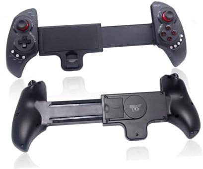 Hemobllo mando para agarre del teléfono controlador de gamepad para controlador de juego Mando de videojuegos inalámbrico telescópico manejar come pollo