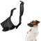 Hund Maulkorb, Hundemaulkorb Verstellbar Maulkorb aus Stoff Kleine Hunde Nylon-Maulkorb Mesh Atmungsaktiv Maulkörbe Hunde-Mundschutz Maske Anti-Kauen Bellen Beißen für Teddy Jack Russell Terrier, S