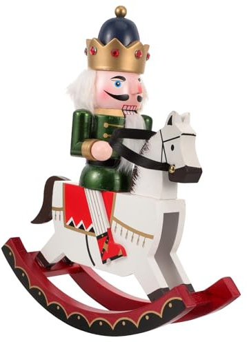 Grand Soldat Casse-Noisette de Noël en Bois avec Support Casse-Noisettes Soldat de Noël, Casse-Noisette Noël Soldat Figurine, Casse-Noisette de Noël Traditionnels, Décoration de Noël