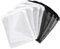 Lusofie Aquarium-Filterbeutel mit Reißverschluss, wiederverwendbare Netztasche, Aquarium-Filtertasche, Polyester-Reißverschluss-Netzbeutel für Aquarium, feine Harze, Filter (weiß und schwarz, 20 x 15