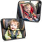 Romon Specchietto Retrovisore Bambini, 2 Pezzi Specchietto Auto Bambini Infrangibile, Specchietti Seggiolino Orientabile con Ampia Visuale, Cinghie Elastiche Regolabili Per Auto Sedile Posteriore