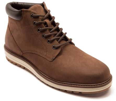 Thomas Crick Wells Men's Ankle Boots Leather Lace Up Chukka Boots Casual Smart Dress Shoes Boots