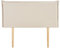 IDIMEX Kopfteil BASOL mit Holzbeinen 120 cm in beige. Gepolstertes Bettkopfteil mit hochwertigem Stoff für Einzelbetten
