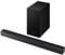 SAMSUNG Barra de Sonido HW-B650F/ZF con Dolby Adio/DTS Virtual:X 3.1ch, Modo de Juego, Sonido Inteligente, conexión múltiple Bluetooth, Color Negro