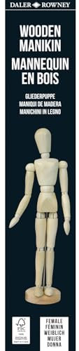 NEU Gliederpuppe weiblich, 30 cm