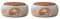 Mocturnity 2 scaldabagni in ceramica, base isolante, base per tè, caffè, scaldabagno, base per candele