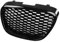 Rejilla De Radiador Para Seat Para Leon 1P MK2 Para Altea 5P Para Toledo MK3 1133007 Rejilla Parachoques Delantero Con Diseño Panal Abeja Negro Mate Resistente Al Calor Parrilla Delantera(Glossy Black