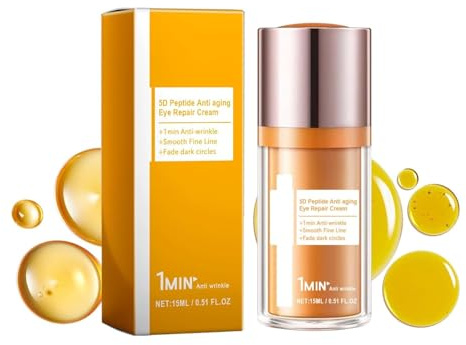 Papa Feel Augencreme, 5D Peptid Anti-Aging Augencreme, Peptid Lifting Gel, glättet feine Linien