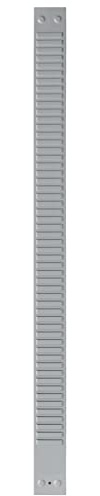 Nobo 1900403 Kartentafel-Zubehör Kartenträger für Stecksystem, Index 2, 1 Stück, grau