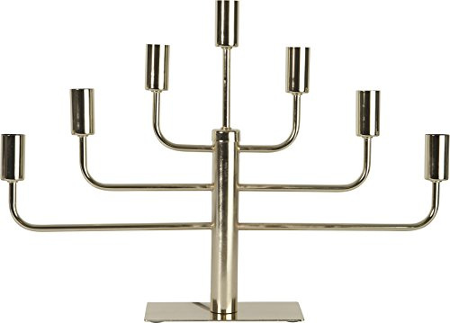 Star 132-01 A++ to E, LED - Fensterleuchter Pix, 7flammig, Metall, 15 watts, Gold, 5.7 x 4.0 x 1.0 cm