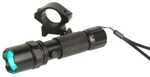 Swiss Arms Compact Rechargeable Green Led Flashlight Strobe