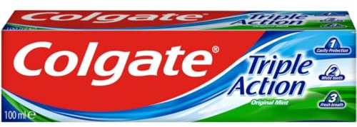 colgate triple action toothpaste 100ml import