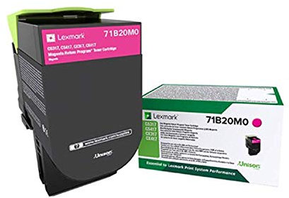 Lexmark 71B20M0 Rückgabe-Tonerkassette Magenta Einheitsgröße