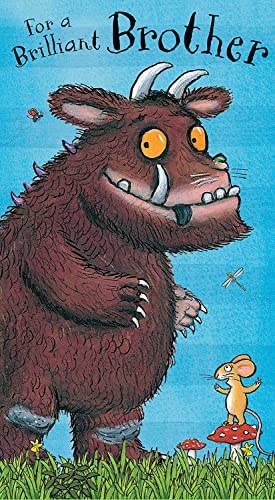 The Gruffalo Brother Birthday Card, Birthday Cards for Brother