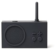 Lexon TYKHO 3 Altoparlante Bluetooth + Radio FM - Grigio scuro
