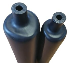 netproshop Schrumpfschlauch 6:1 Dickwandig mit Kleber Schwarz, Größe:19.1/3.2 mm, Menge:1 Meter