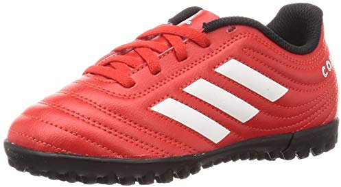 adidas Unisex Kids Copa 20.4 Tf J Track Shoe, Active Red Ftwr White Core Black, 5 UK