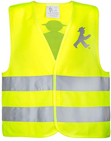 AMPELMANN Warnweste | LOTSE | EN ISO 20471 | Signal gelb | reflektierend | Sicherheitsweste | Straßenverkehr | Berlin | EU Norm (XL)