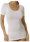 Maglia Intima Donna Mezza Manica Vajolet Mm5254 Filo di Scozia, Bianco, 3