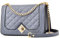 Travistar Damen Umhängetasche Kleine - Kette Schulterriemen Crossbody Bag - Lingge Tasche Schultertasche Abendtasche Citytasche Leder Feste Schultertasche Multifunktionstasche 23x15x9 cm, Blau