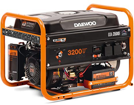 Petrol Generator 3.2KW 230V/GDA 3500E DAEWOO
