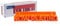 NOAHRK Now Playing Vinyl Record Wall Holder - 3 LP Wall Mount Display - Orange