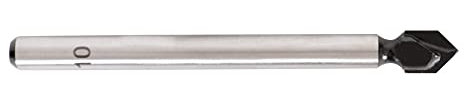 STIER Fliesenbohrer 10 mm Größe, Zylinderschaft, Rundschaft, Härtewert 89HRA, YG6X-Metall, für (Schlag-) Bohrmaschinen, präzises Arbeiten, hochwertig vearbeitet