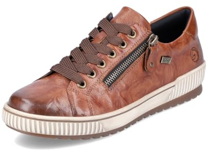 Remonte Damen Sneaker D0700, Frauen Schnürschuhe,lose Einlage,wasserabweisend,remonteTEX