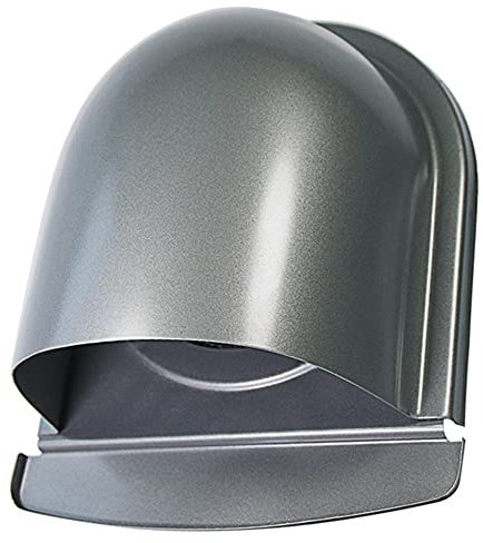 Hopbucan 4Inch 100mm Waterproof Stainless Steel Vent Vent Hood Anti- Exhaust Extractor for Wall Air Outlet Cover,B