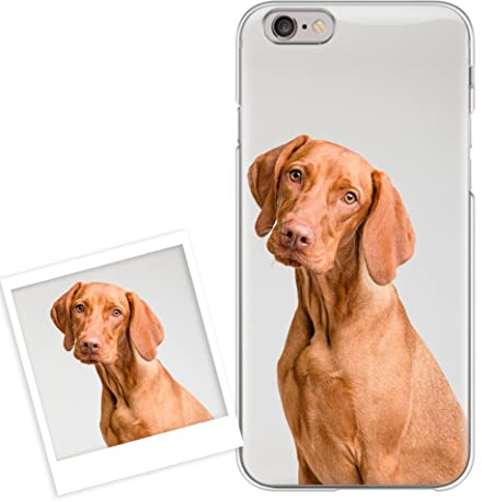 Pevita Personalised iPhone 6/ 6s Case – Custom Phone Case with Your Photo – Create Your Own Mobile Cover – Unique Gift – Upload Picture (iPhone 6/ 6s)