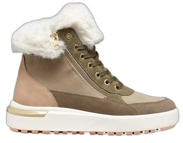 Geox Damen D DALYLA B ABX A Ankle Boot, Musk/Off White, 37 EU