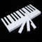 Weiß-schwarze Klaviertasten, Klaviertasten-Set, Ersatz-Tuning-Reparatur-Komplett-Set mit Vorderseite für universellen Klavier-Ersatz (88 Tasten)
