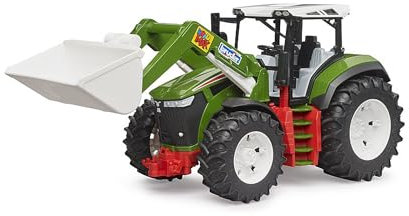 bruder 03451 - Roadmax Traktor mit Frontlader - Fahrzeuge Landwirtschaft, Bauernhof, Bulldog, Trecker, Schlepper, Spielzeug ab 2 Jahre