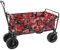 CCYENG Trolley Cart Outdoor Klapp Utility Wagon Klappwagen Garten Transport Handwagen Camping Cart Gartenwagen