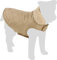 Flamingo Bonnie Hundemantel Beige - Größe A: 50 cm, B: 38-40 cm, C: 62-68 cm, Warm und Bequem, Ideal für Border Collie, Springer Spaniel, Shiba Inu und Beagle