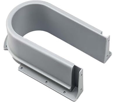 Under Sink Drawers with Recessed U-Shape Cutout Cover Plastic Under Sink Organizer Drawers with Drainage Grommet, Under The Sink Drawers