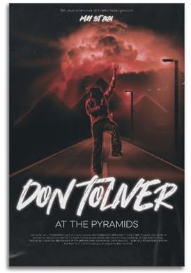 AKRHARWB Don Toliver Poster, Wandkunst, Vintage, elegantes Poster, dekoratives Gemälde für Wohnzimmer, Schlafzimmer, ästhetisches Poster, 20 x 30 cm, ungerahmter Stil