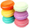 Mini Macaron Box 6pcs Schmuck Storage Box Pill Organizer Ohrhörer Behälter Multi -Use Macaron Case Mini